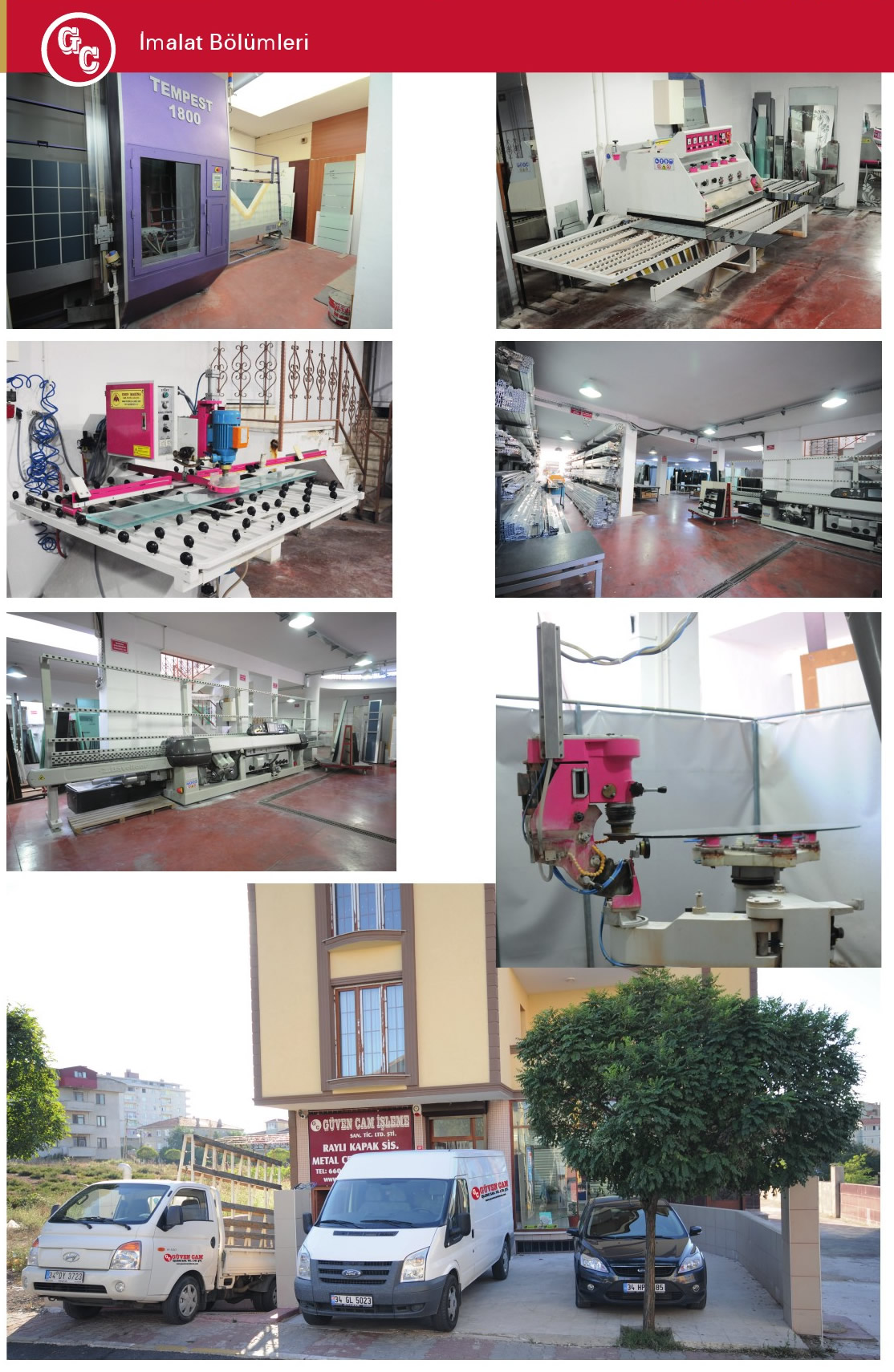 Güven Cam İşleme ve Alüminyum Sistemleri